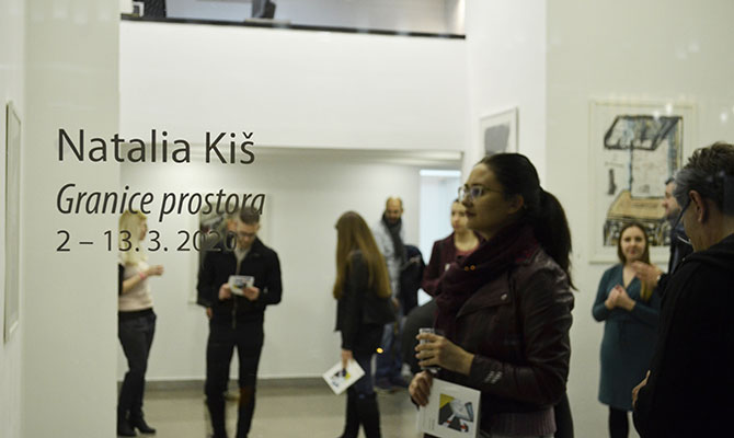 Megnyílt Kiss Natália kiállítása Újvidéken